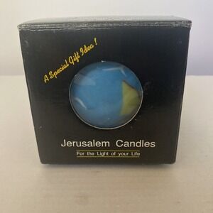 The Original Jerusalem Candle Glowing Hand Crafted Light of Life With Box